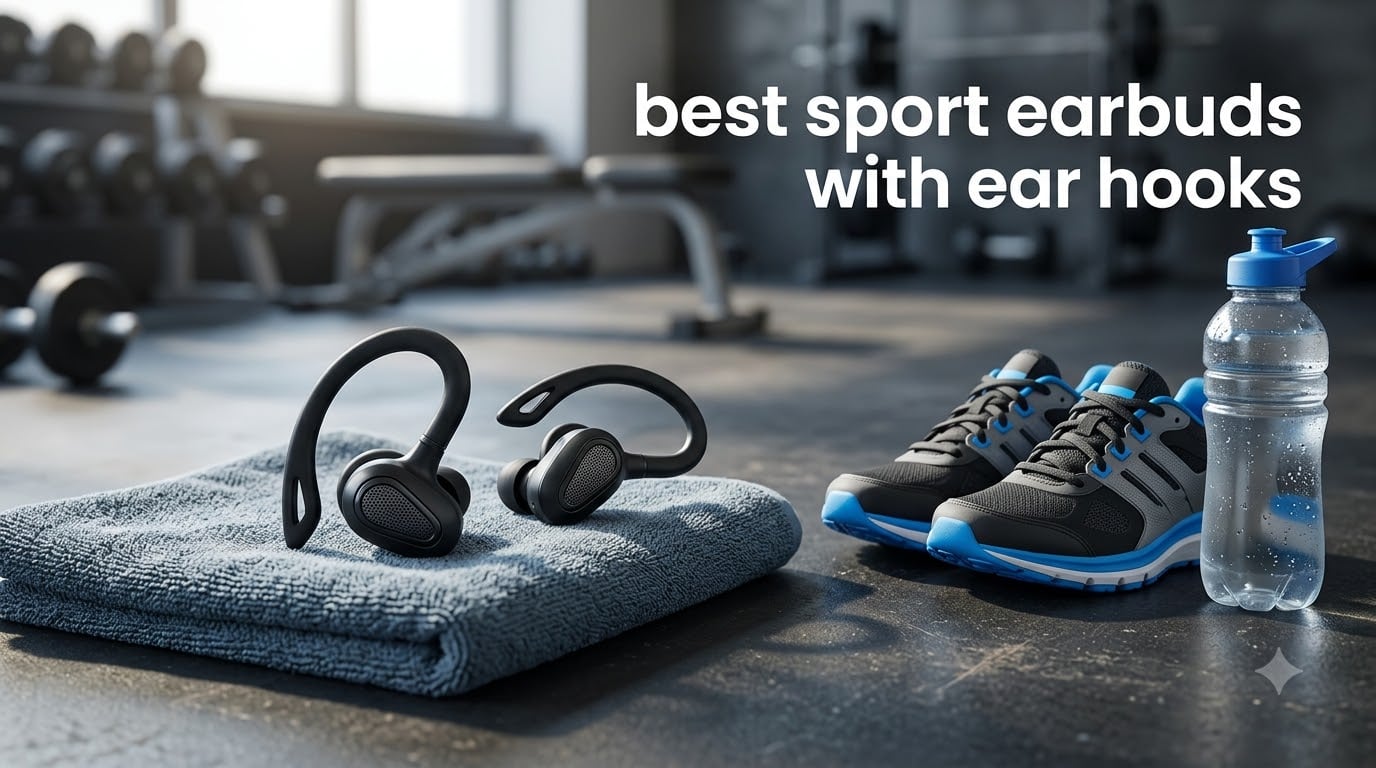 best sport earbuds with ear hooks