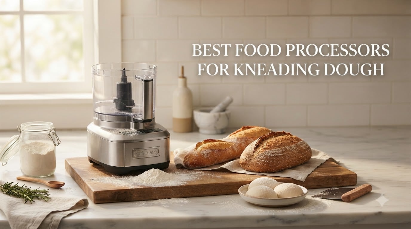best food processors for kneading dough