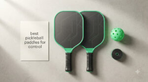 best pickleball paddles for control
