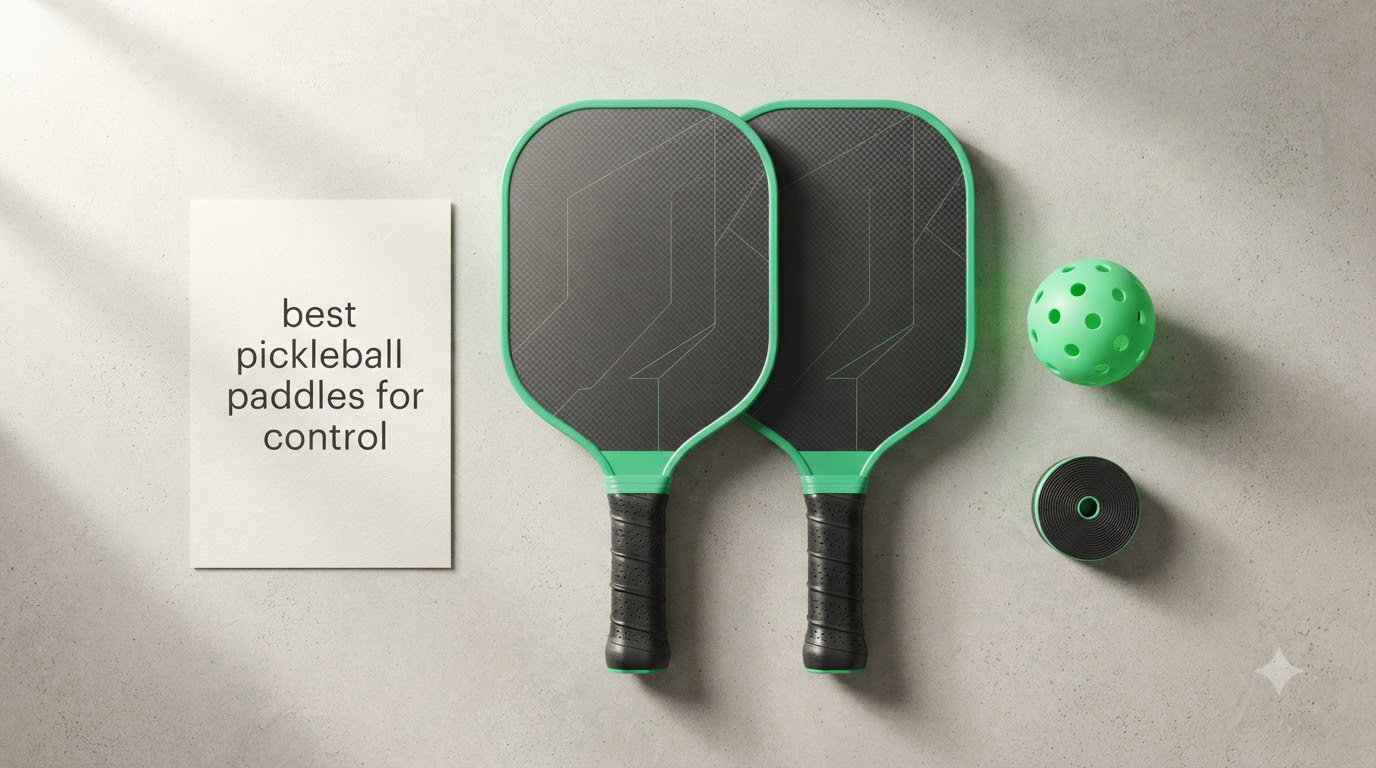 best pickleball paddles for control