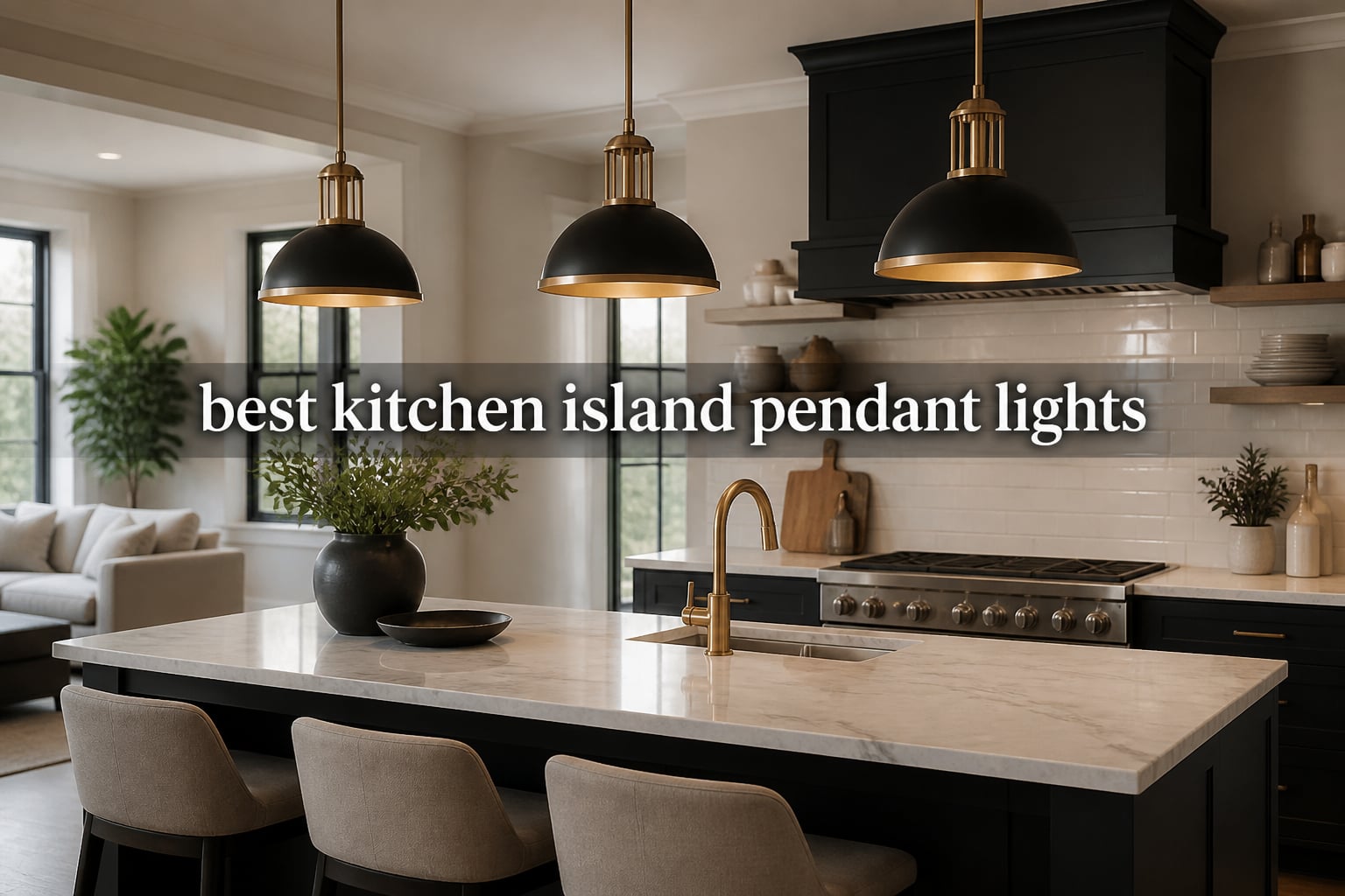best kitchen island pendant lights