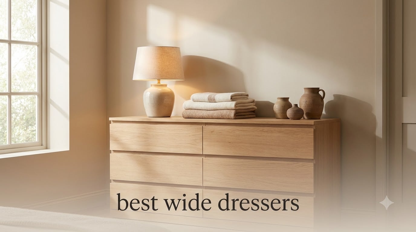 best wide dressers