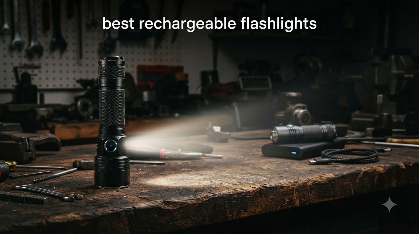 best rechargeable flashlights