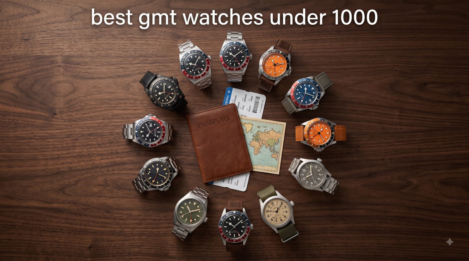 best gmt watches under 1000