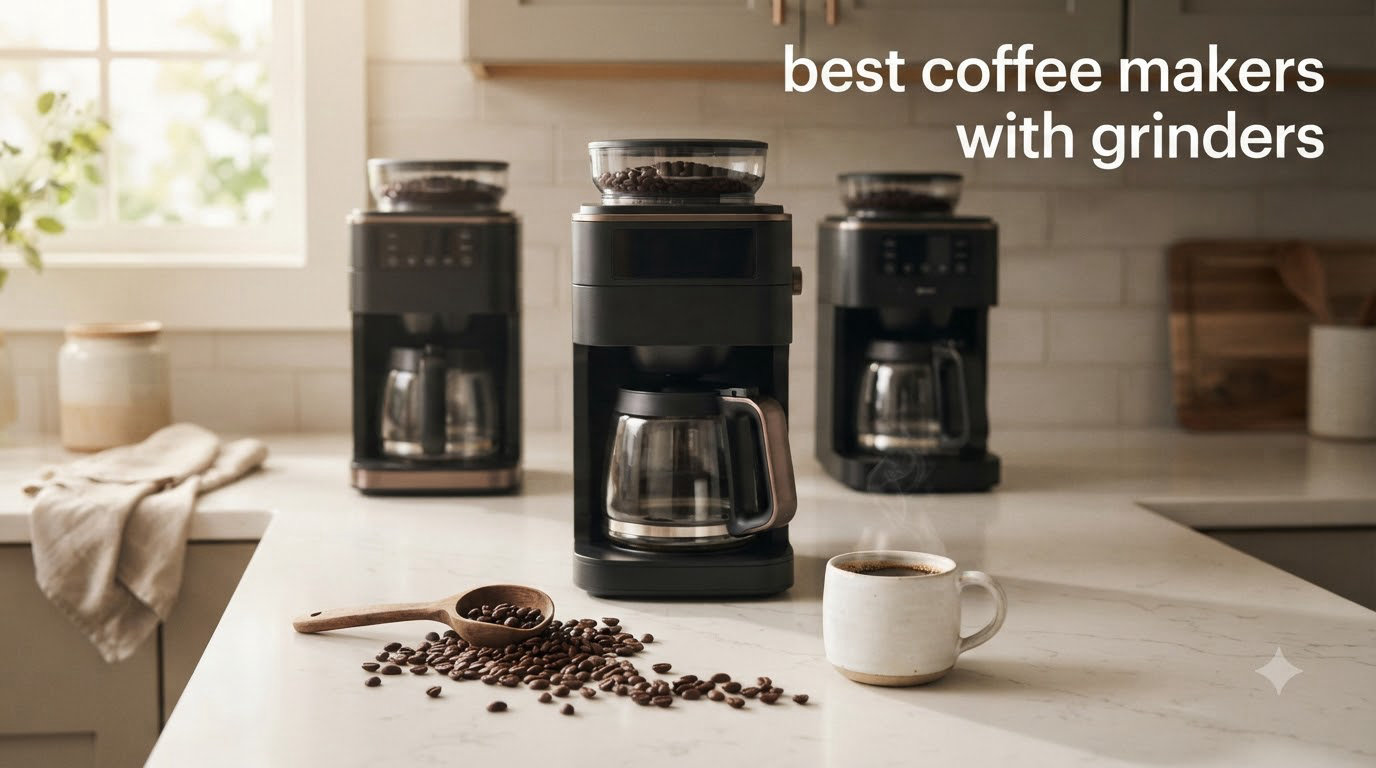 best coffee makers with grinders