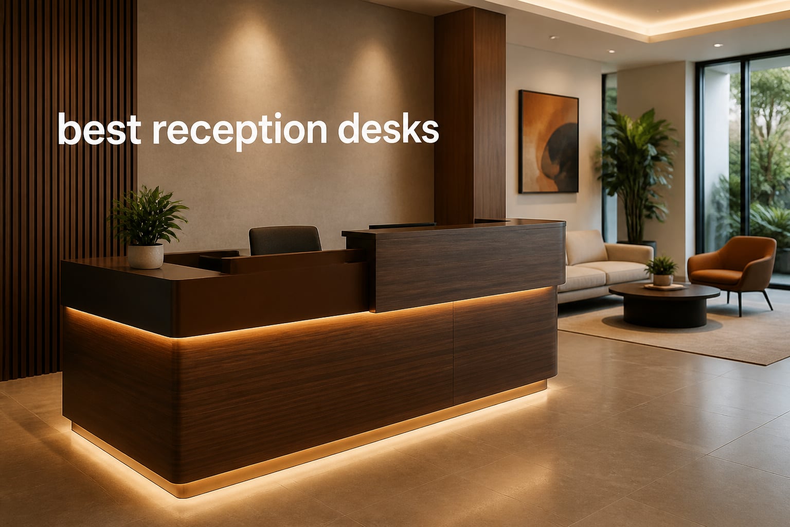 best reception desks
