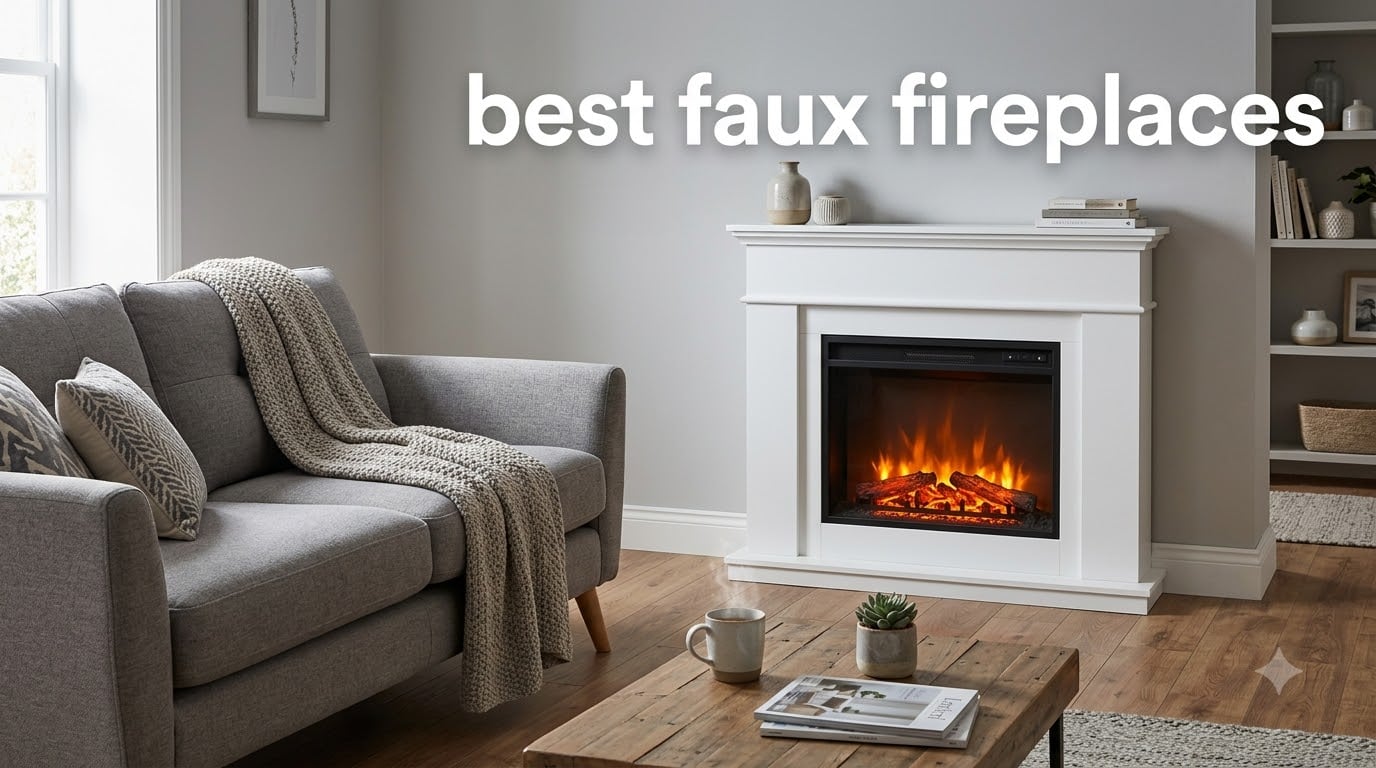 best faux fireplaces