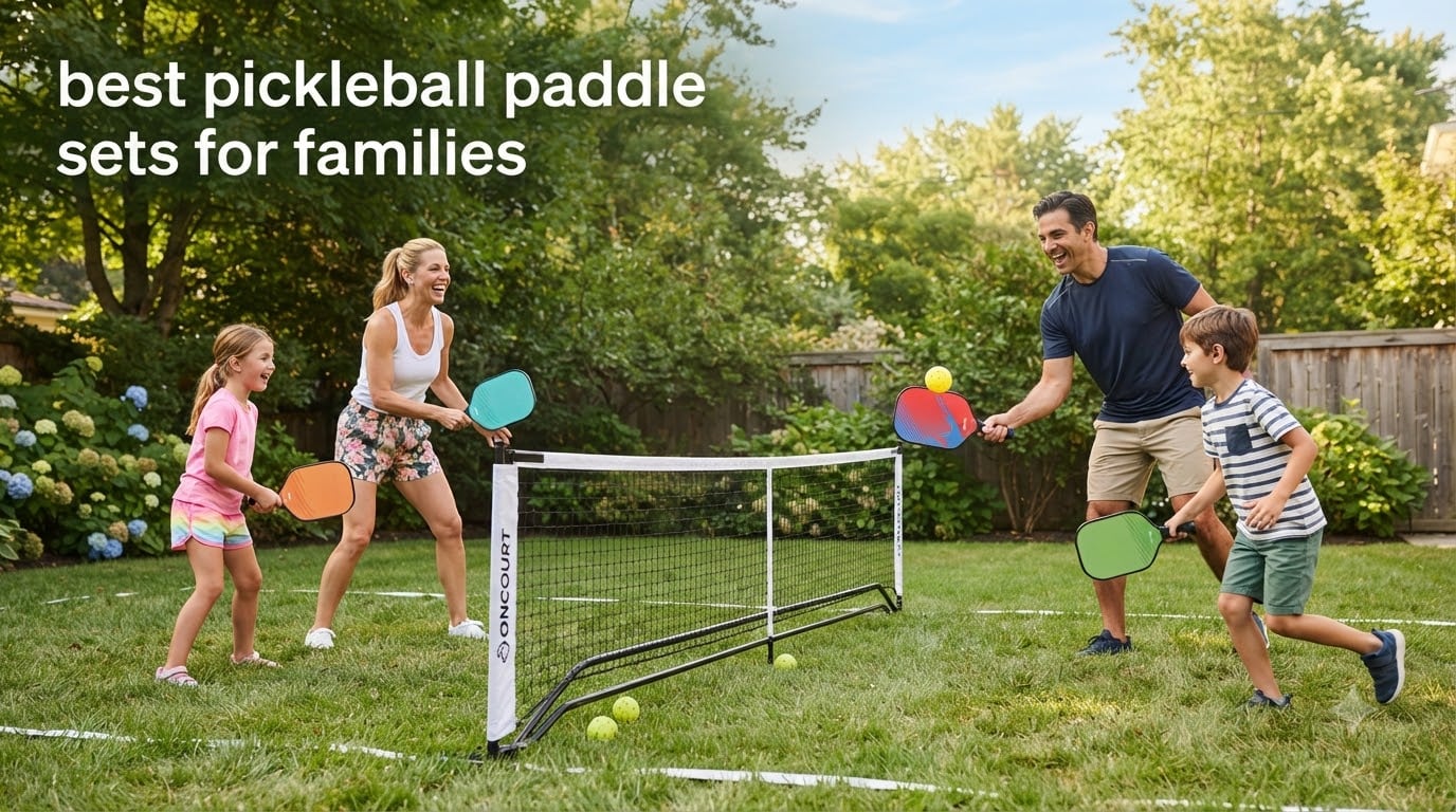best pickleball paddle sets for families