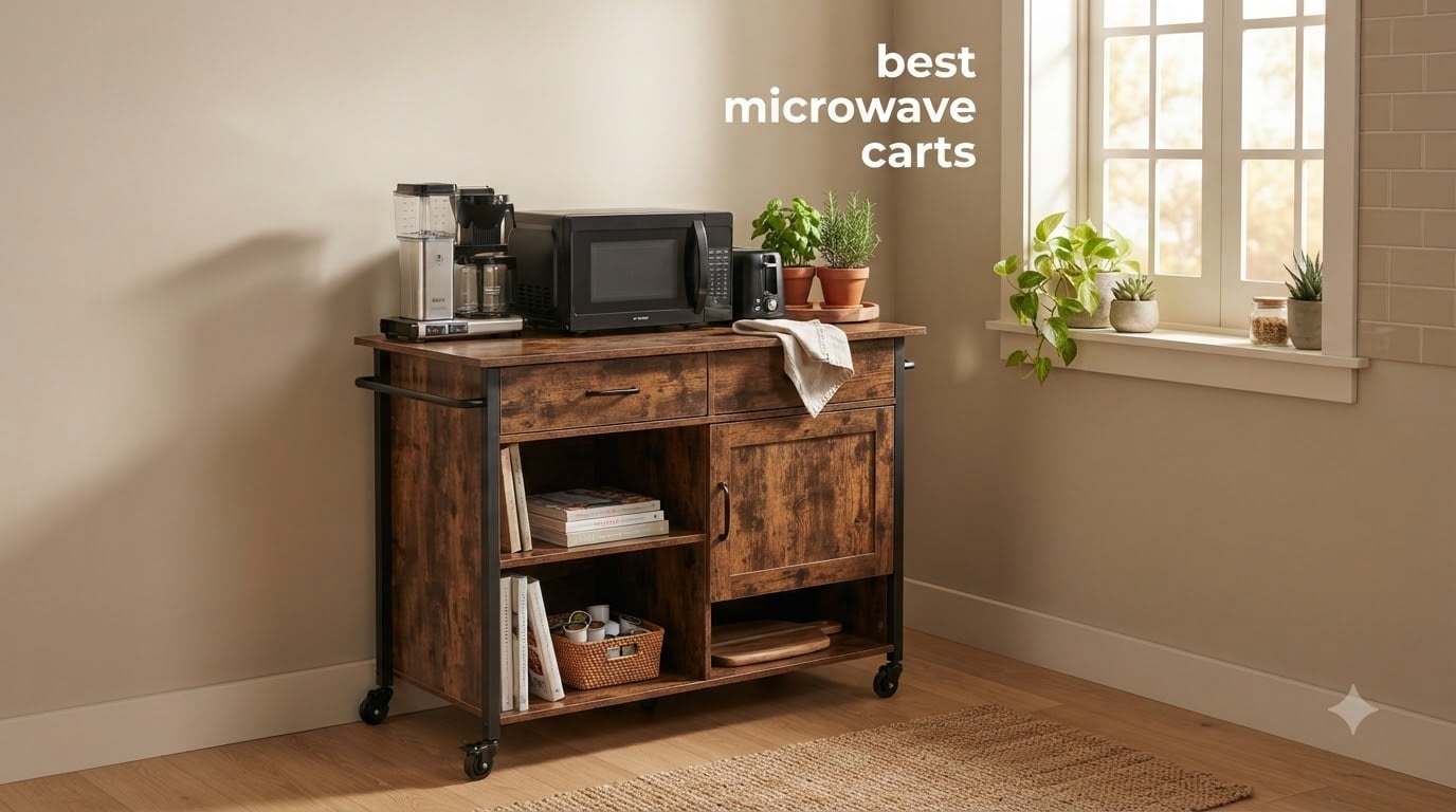 best microwave carts