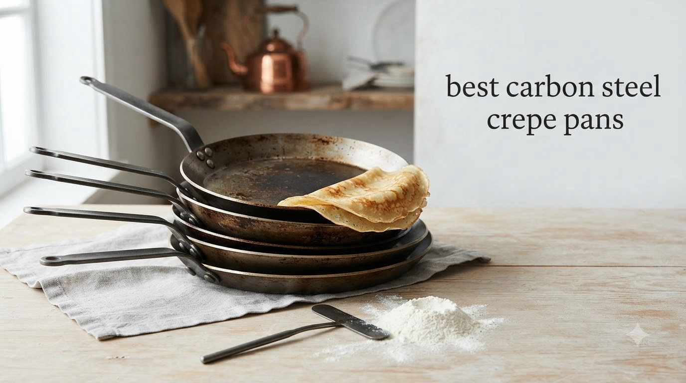 best carbon steel crepe pans