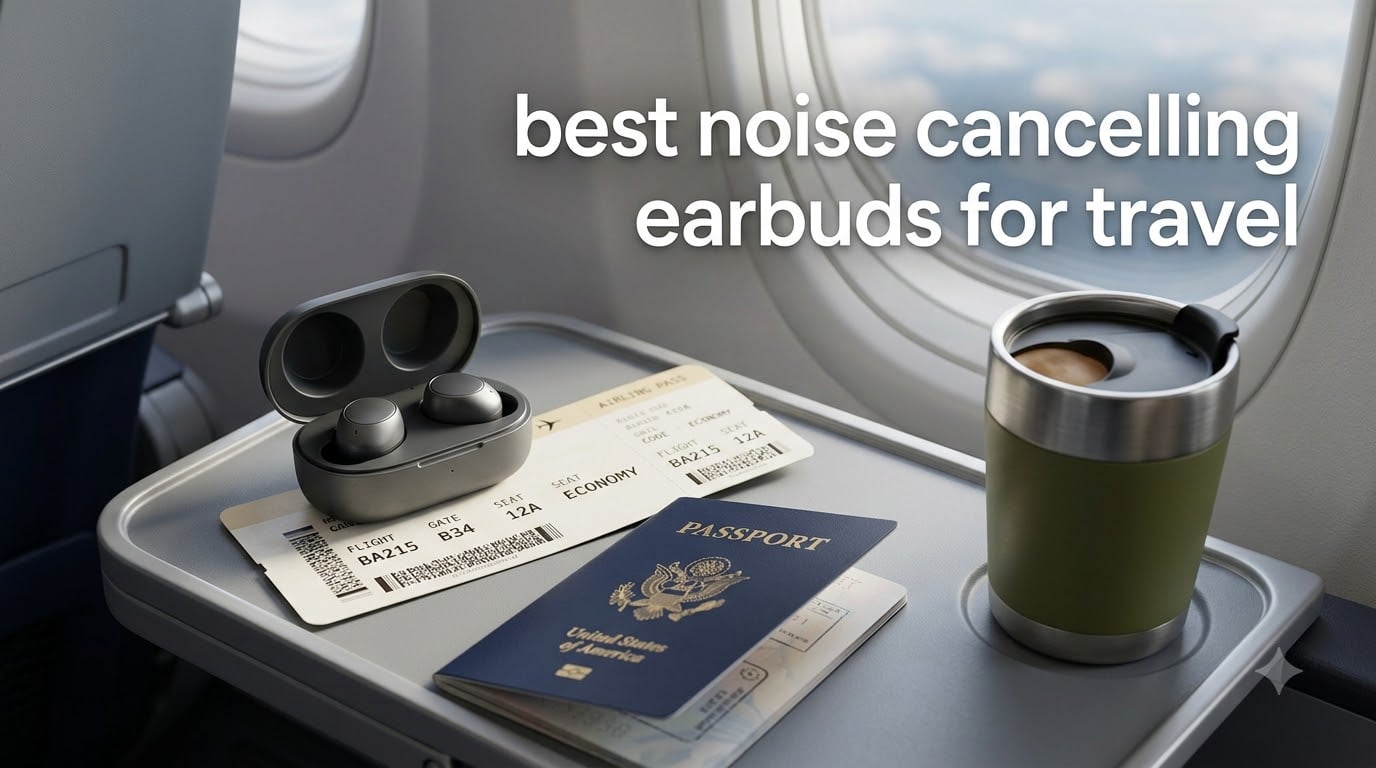 best noise cancelling earbuds for travel