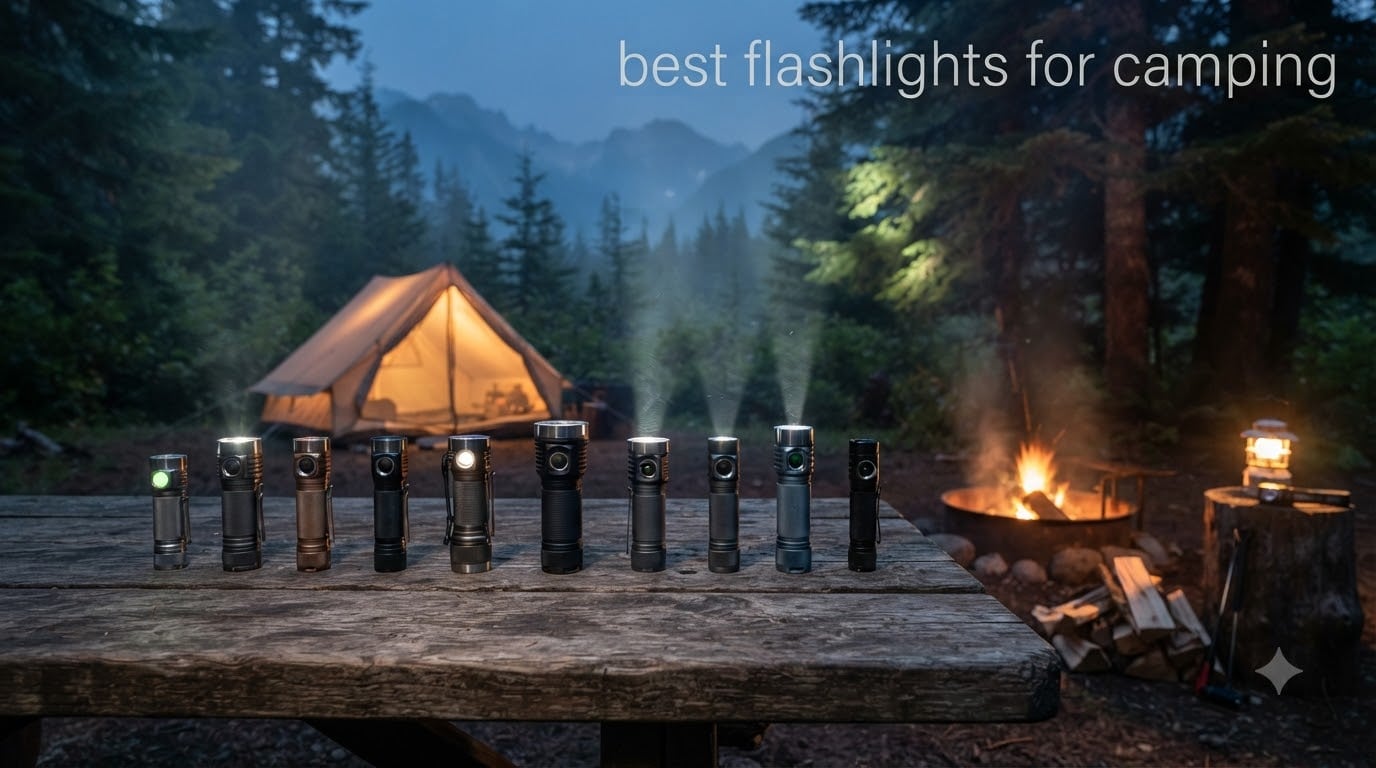 best flashlights for camping