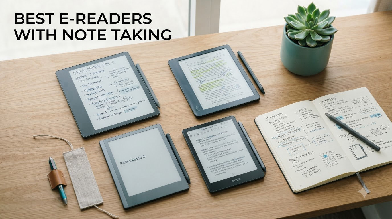best e-readers with note taking