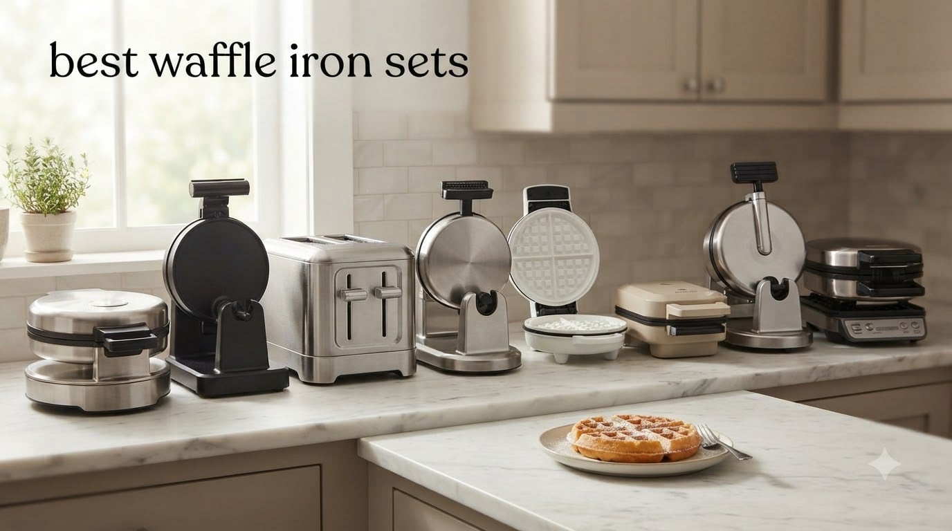 best waffle iron sets