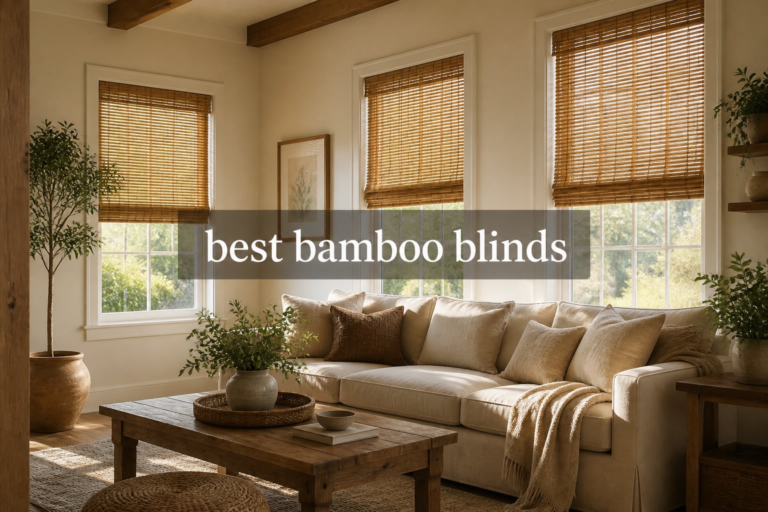 best bamboo blinds
