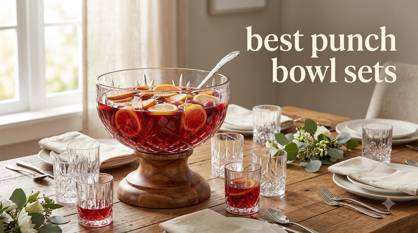 best punch bowl sets