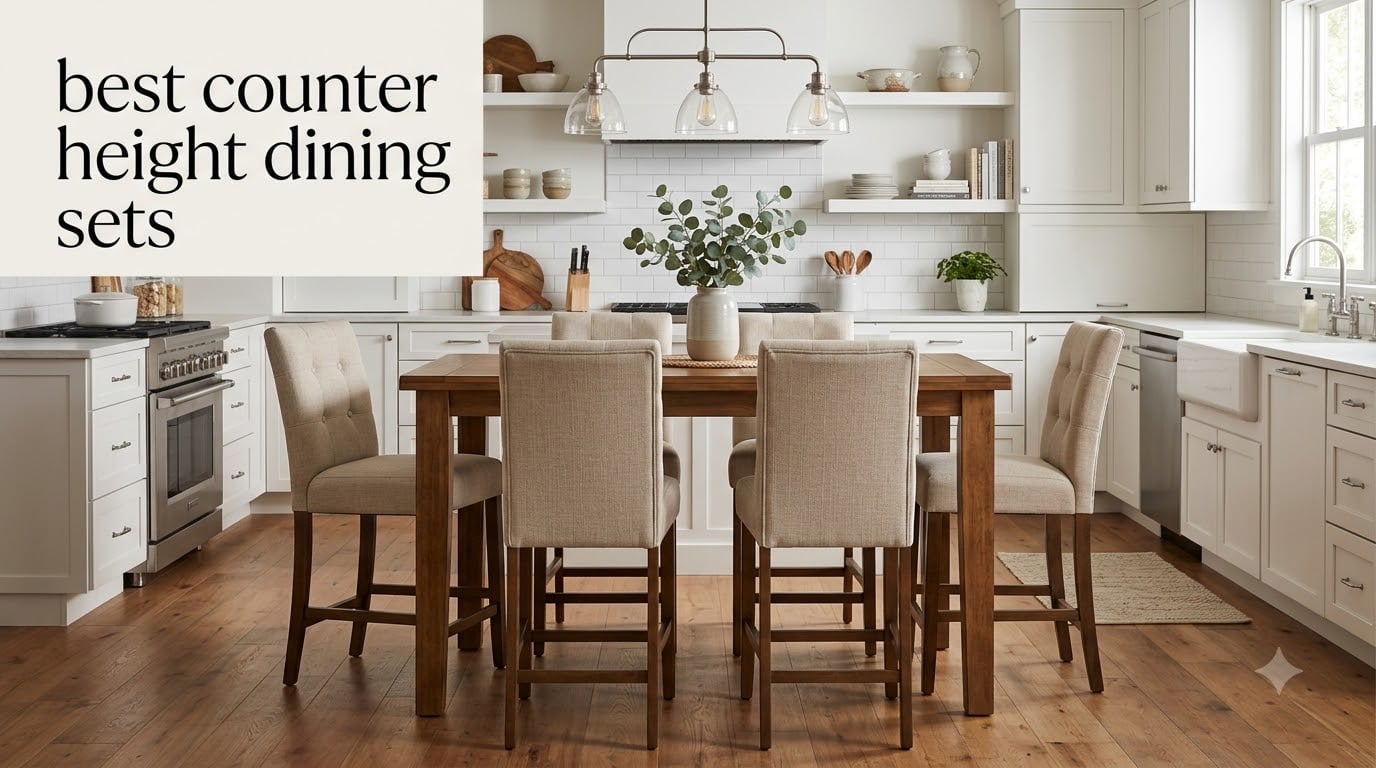 best counter height dining sets