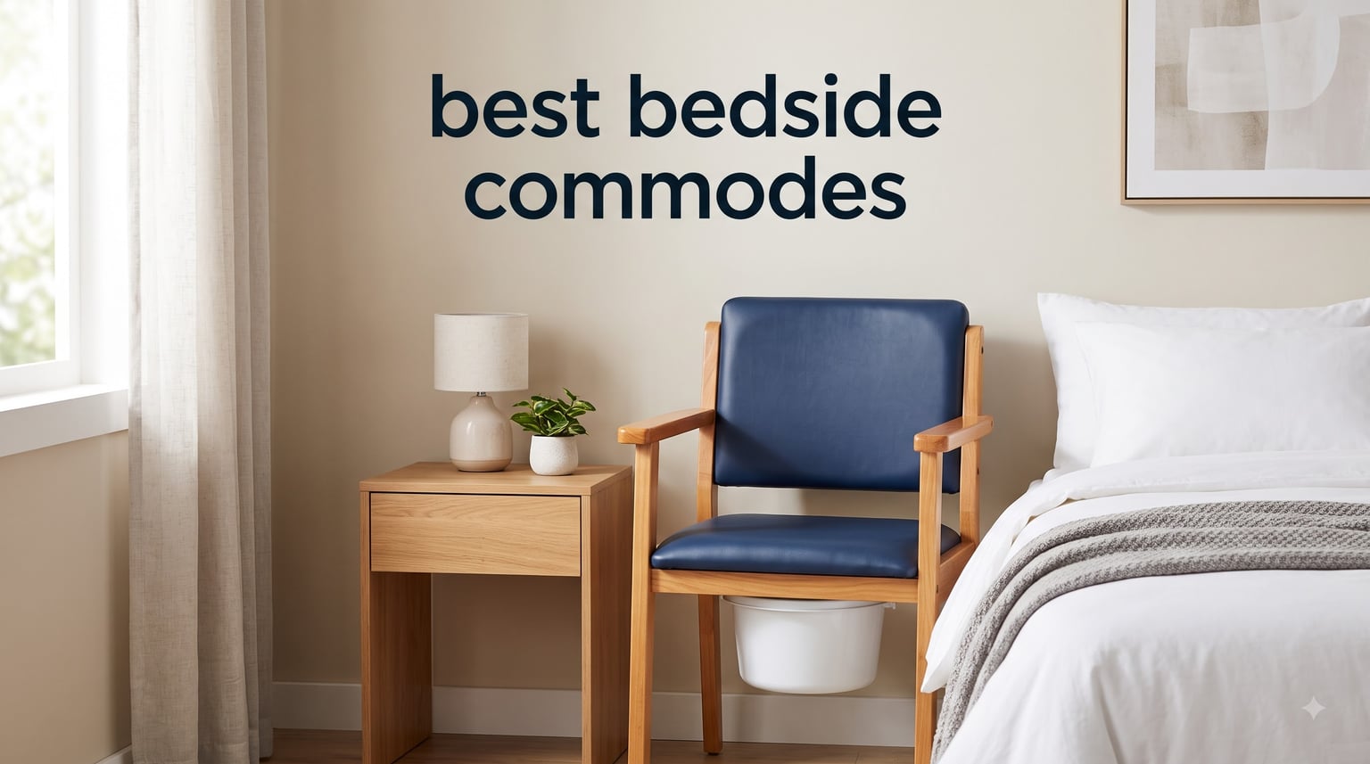 best bedside commodes