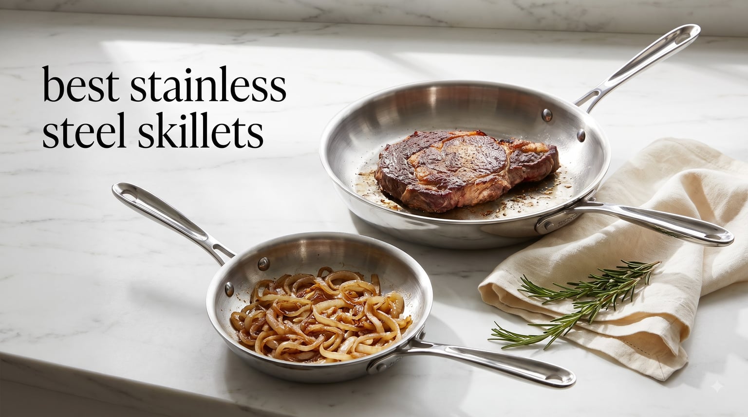 best stainless steel skillets