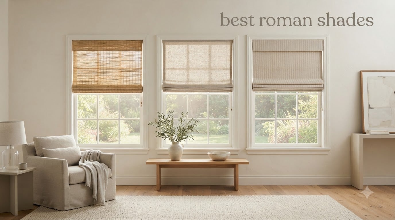 best roman shades