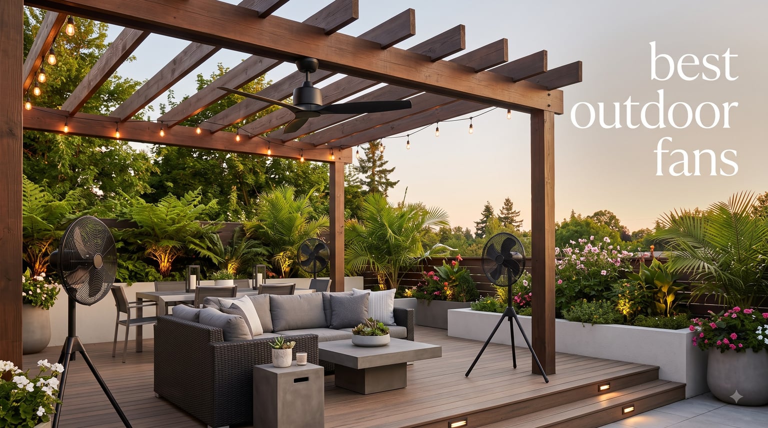best outdoor fans