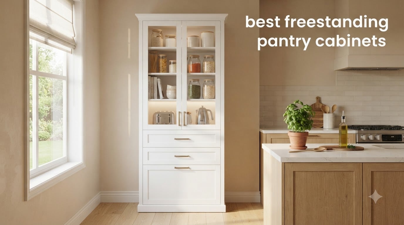 best freestanding pantry cabinets