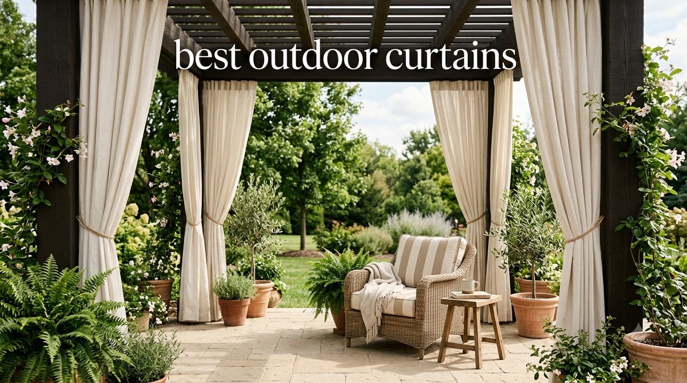 best outdoor curtains