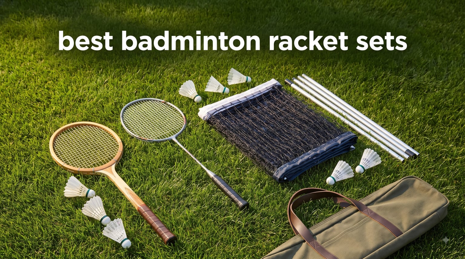 best badminton racket sets