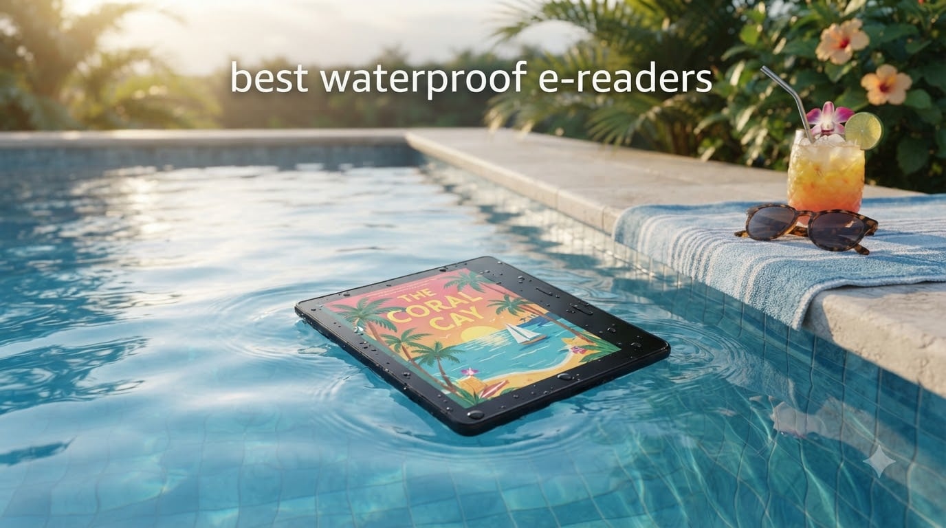 best waterproof e-readers