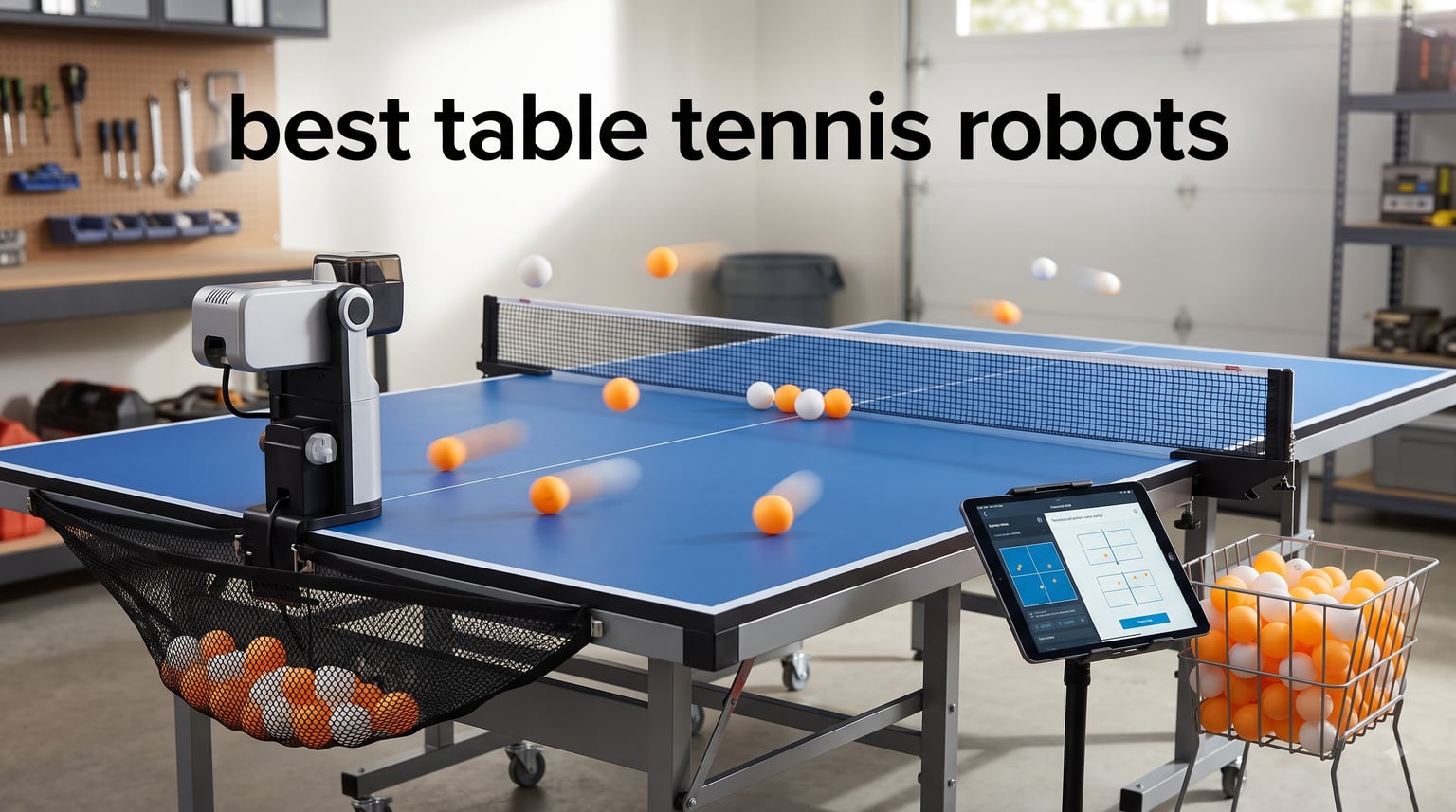 best table tennis robots