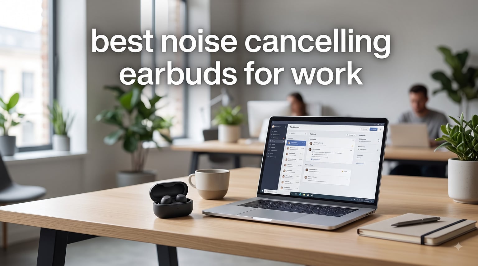 best noise cancelling earbuds for work