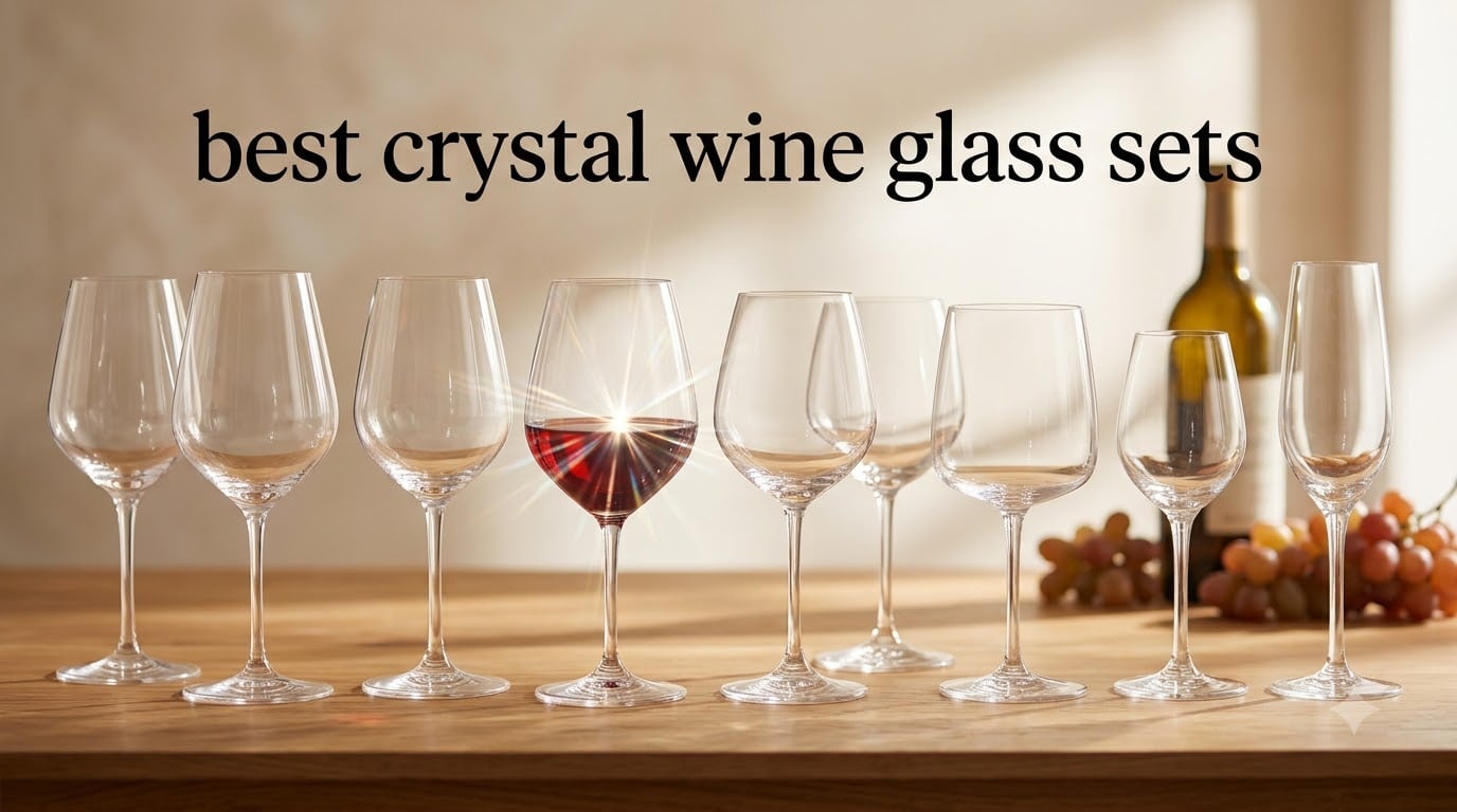 best crystal wine glass sets