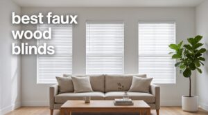 best faux wood blinds