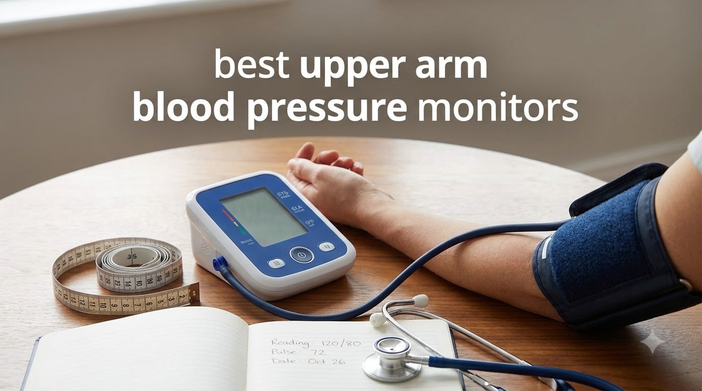 best upper arm blood pressure monitors