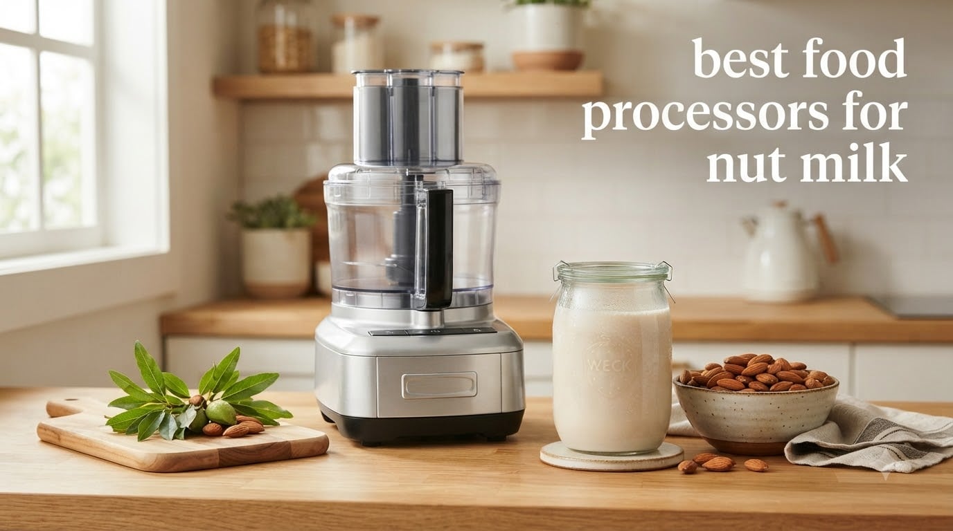 best food processors for nut milk