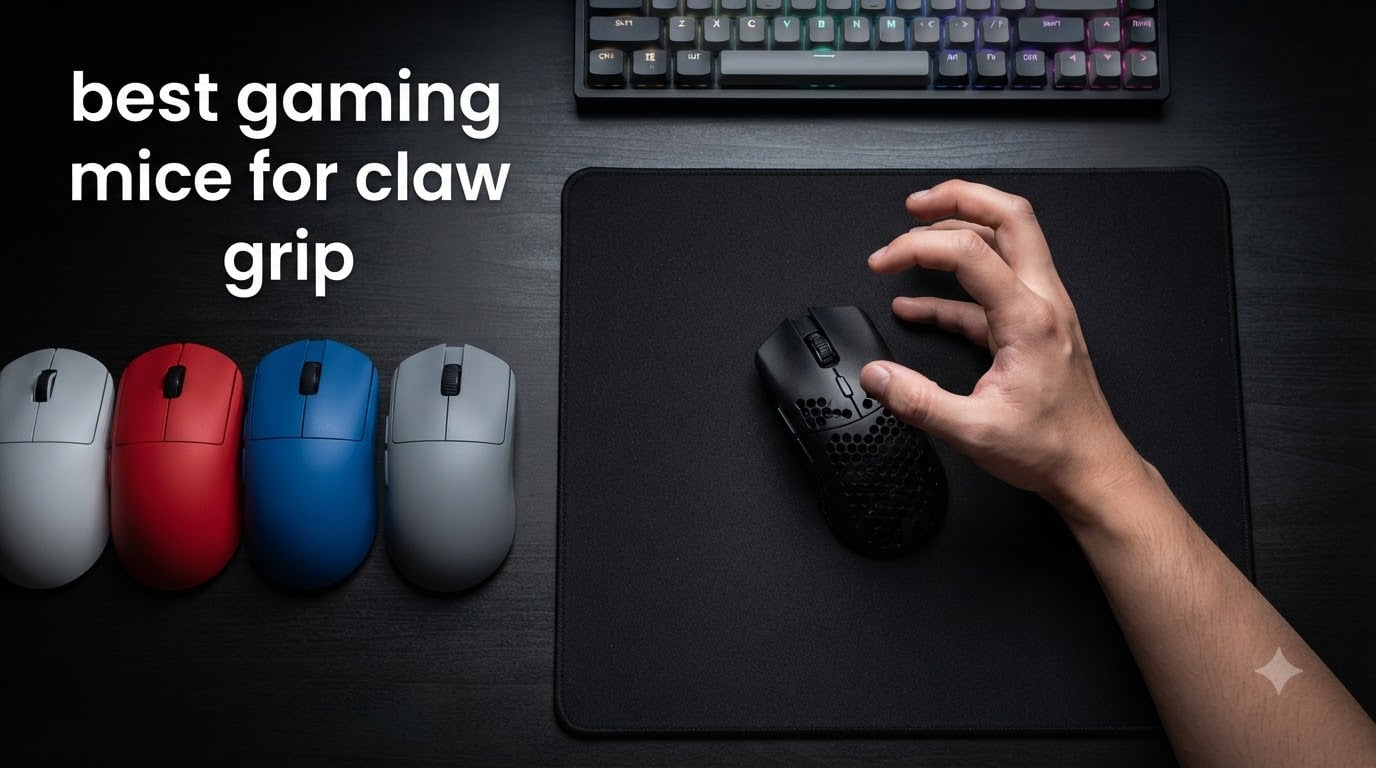 best gaming mice for claw grip