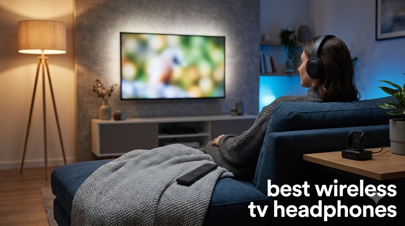 best wireless tv headphones