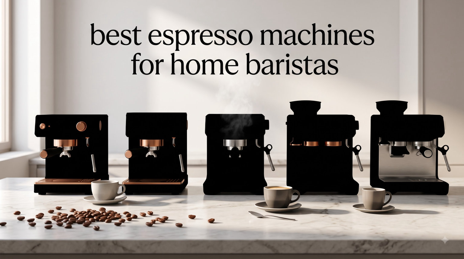 best espresso machines for home baristas
