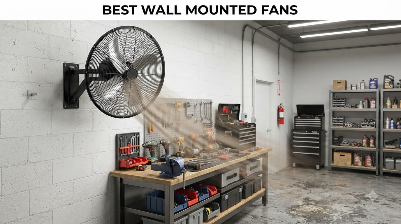 best wall mounted fans