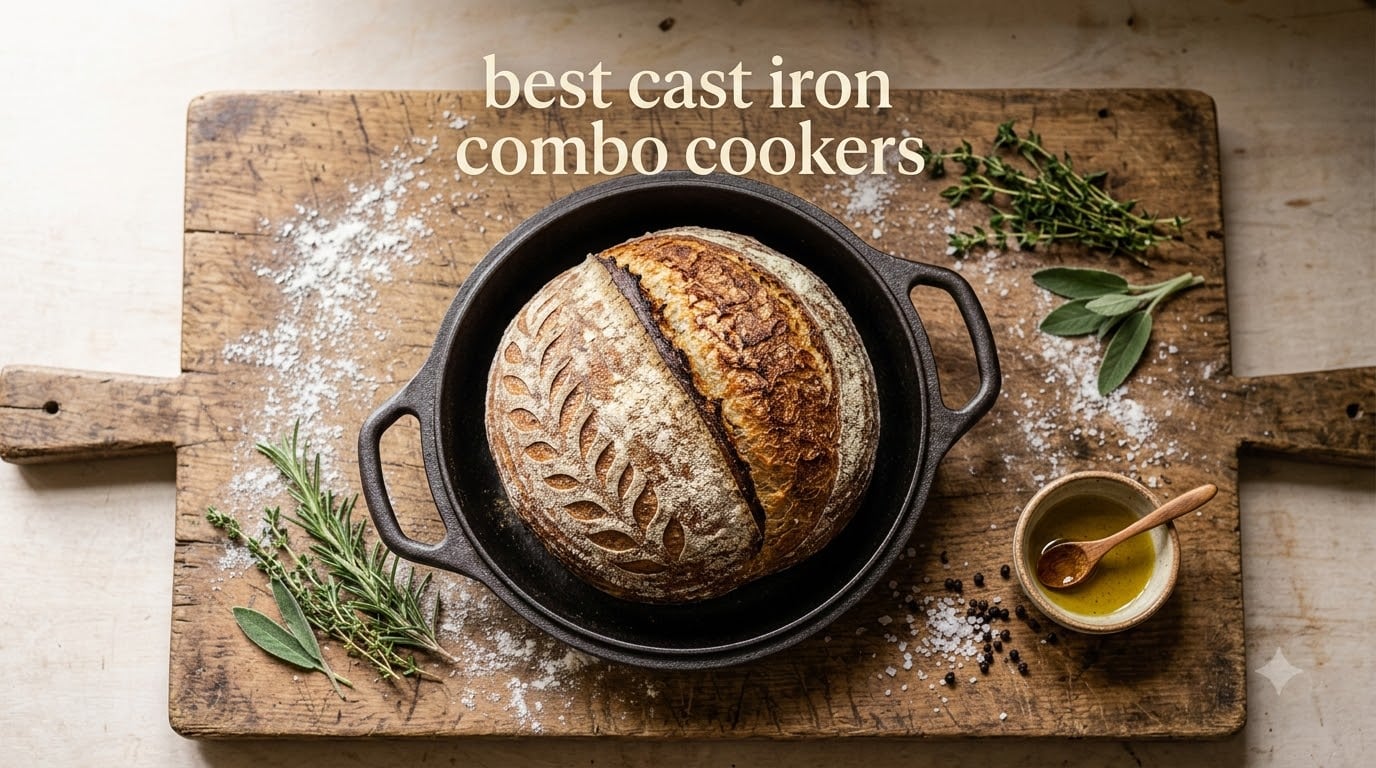 best cast iron combo cookers