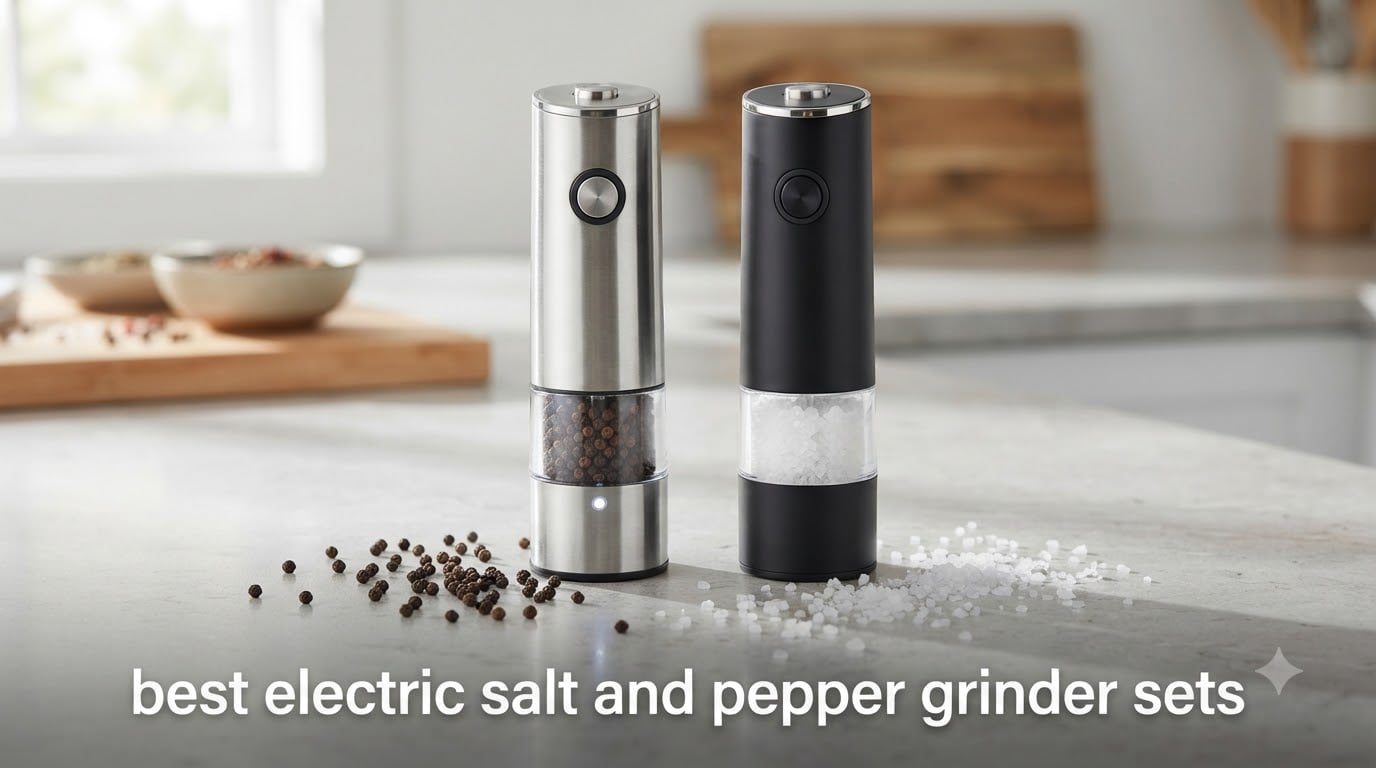 best electric salt and pepper grinder sets