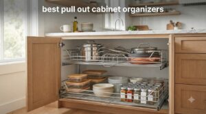 best pull out cabinet organizers