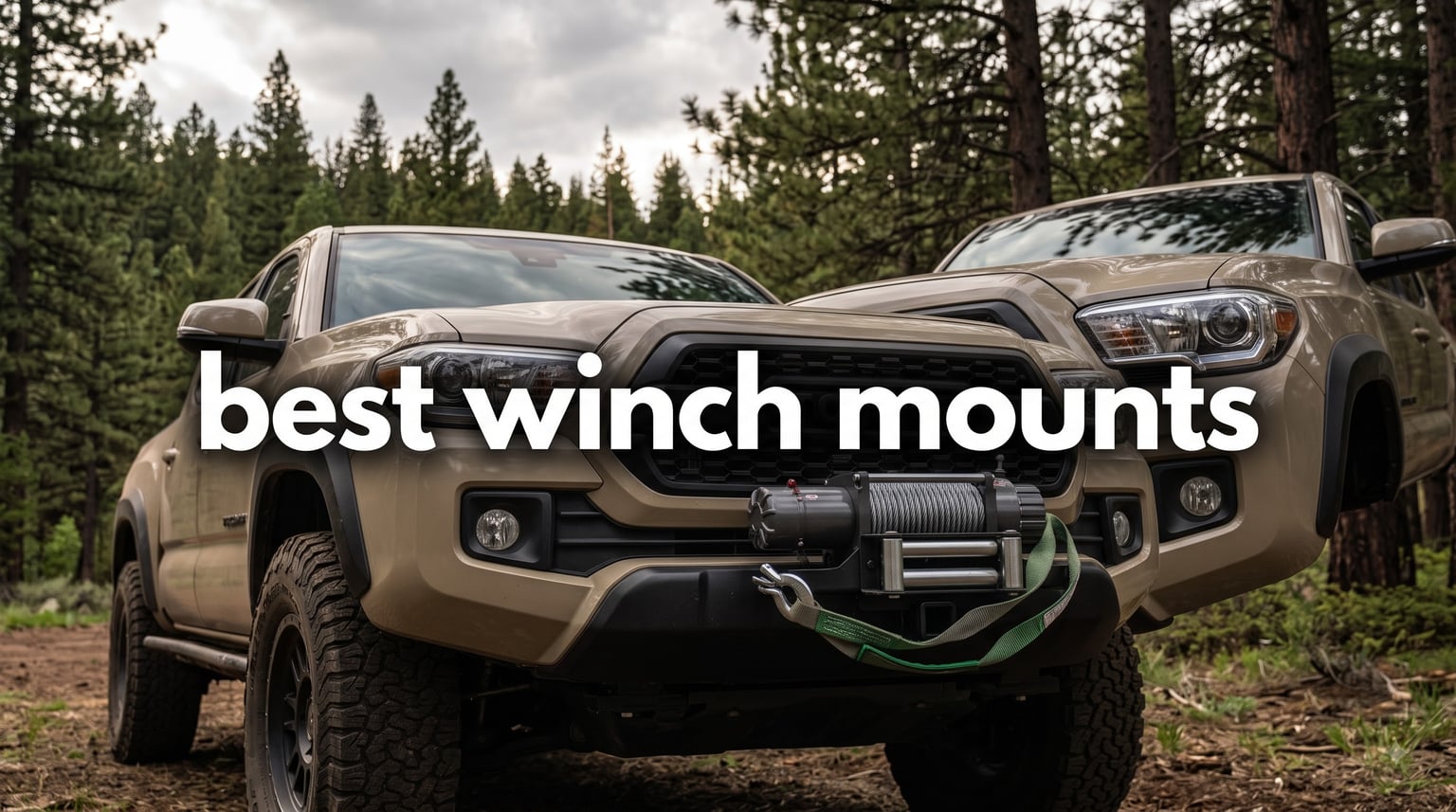 best winch mounts