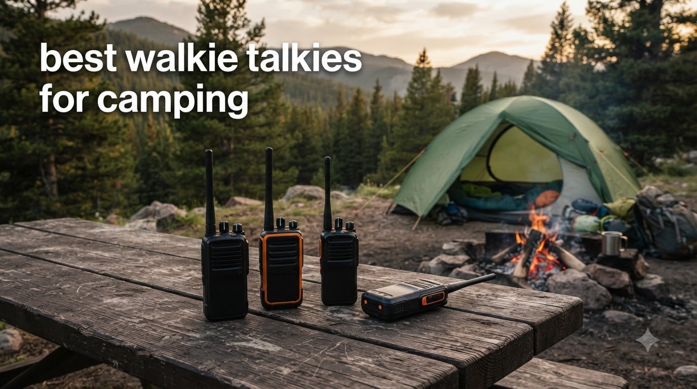 best walkie talkies for camping