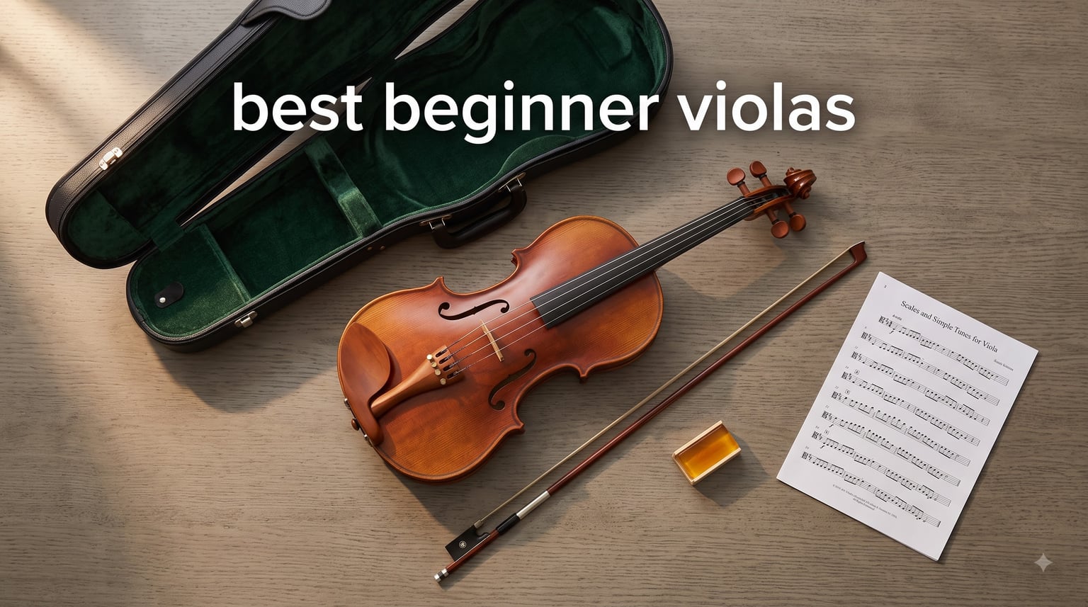 best beginner violas