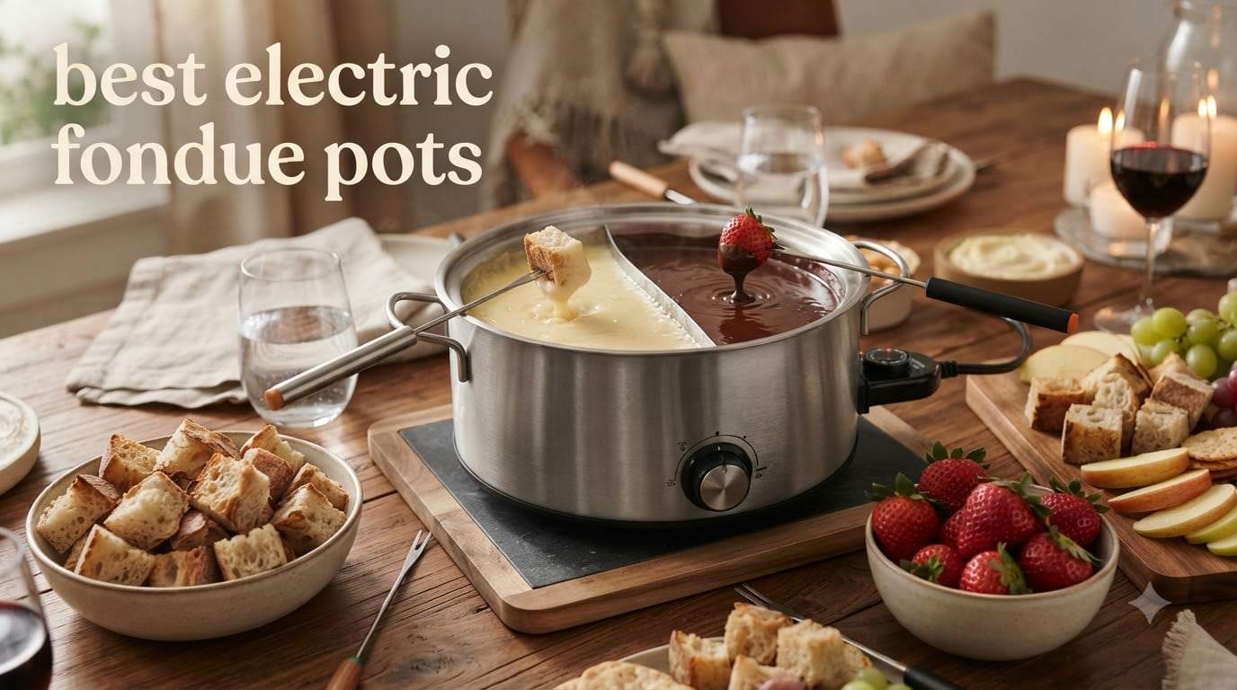 best electric fondue pots
