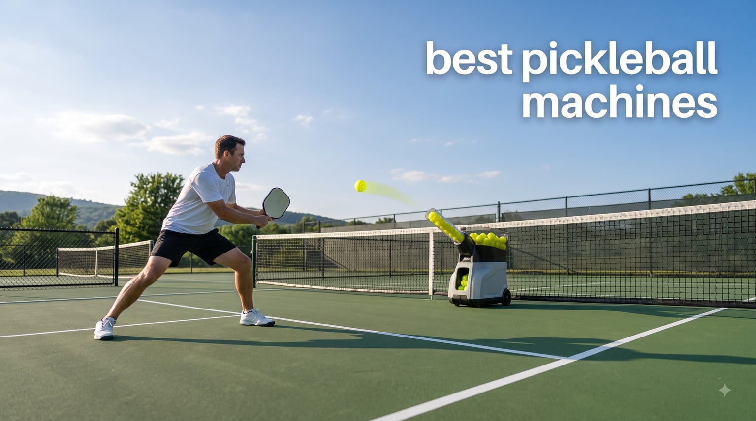 best pickleball machines