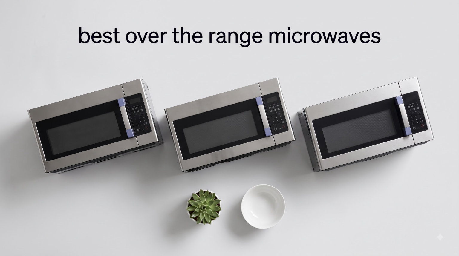 best over the range microwaves