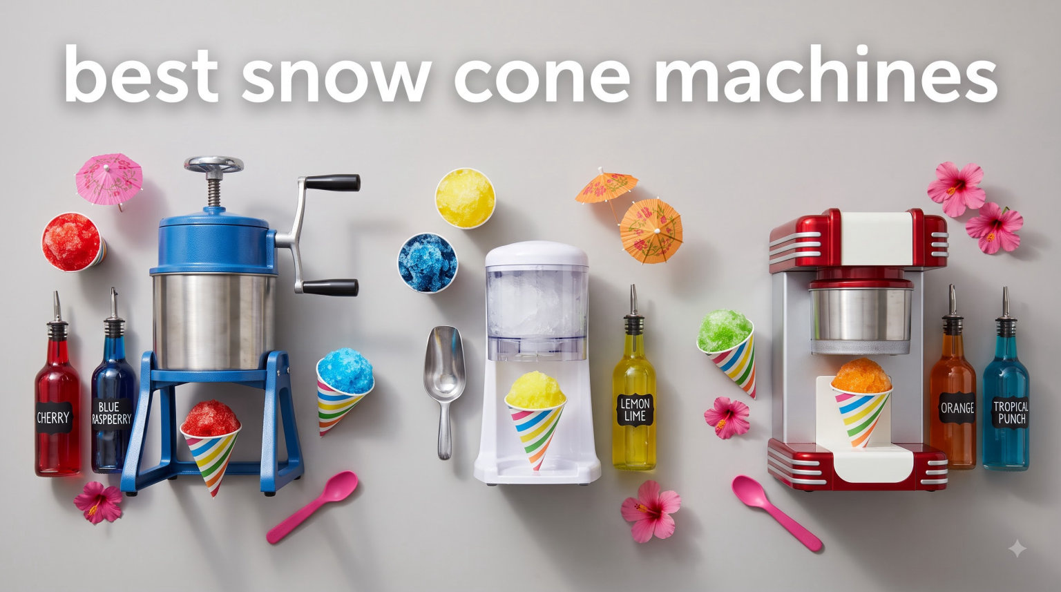 best snow cone machines