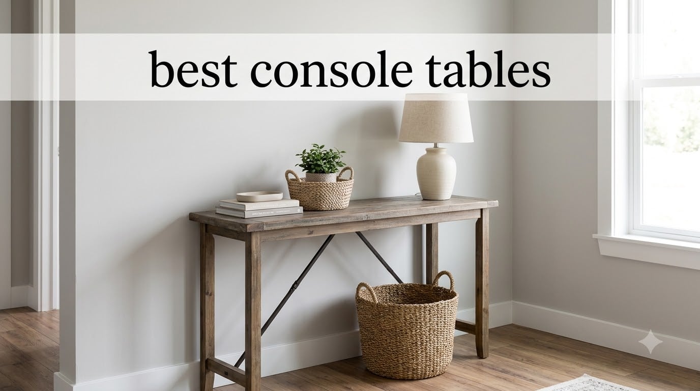 best console tables
